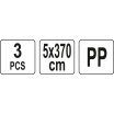 Pásy na sťahovanie nábytku 5 x 370 cm 3 ks