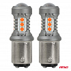 LED žiarovky STANDARD BAY15D P21/5W 3030 15SMD červené 12V 24V