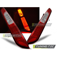 Ford Focus MK2 2008-10 HTB zadné LED lampy red white (LDFO32)