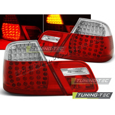 BMW E46 04.1999-03.2003 Coupe zadné lampy red white LED (LDBM69)