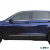 Nerez ochrannej lišty okolo dverí Omtec VW Tiguan vr. Allspace 2016+