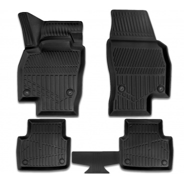 Gumový set 3D presných autokobercov Škoda Scala vrátane krytu zadnej strednej časti Gumový set 3D presných autokobercov Škoda Scala vrátane krytu zadnej strednej časti