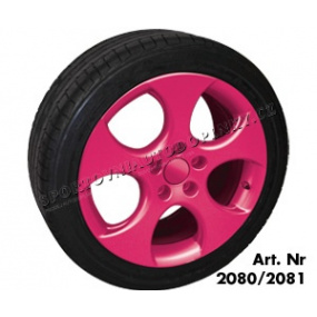 Farba na kolesá Foliatec - fólia v spreji ružová lesklá 400ml - skladom