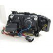 Audi A6 05.1997-05.2001 predné číre svetlá Led Tube Lights TRU DRL black (LPAUB7)
