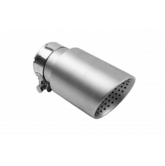 Koncovka tlmiča 89mm vstup 67mm Kartáčovaná