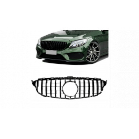 Športová mriežka GT Gloss Black MERCEDES C-Class W205 S205 A205 C205 2014-2021 Športová mriežka GT Gloss Black MERCEDES C-Class W205 S205 A205 C205 2014-2021