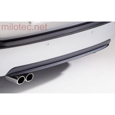 Difúzor zadného nárazníka - ABS čierny, Škoda Octavia