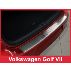Nerez kryt- ochrana prahu zadného nárazníka Volkswagen Golf VII 2012-17