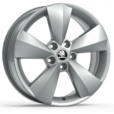 Originálne alu kolo Nanuq Silver 6J x 16 "ET 43 Škoda Karoq Originálne alu kolo Nanuq Silver 6J x 16 "ET 43 Škoda Karoq