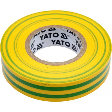 Izolačná páska elektrikárska PVC 15mm / 20m žltozelená