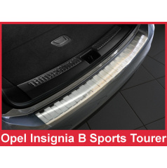 Nerez kryt- ochrana prahu zadného nárazníka Opel Insignia B Sports kombi 2017+
