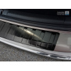 Nerez kryt čierna ochrana prahu zadného nárazníka Volkswagen Passat B7 kombi 2011-14