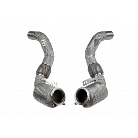 Downpipe BMW F85 F86 X5M X6M S63 4.4 V8 200Cell Heat Shield