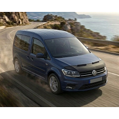 Čierny ochranný poťah prednej časti kapoty VW Caddy 2015–2020
