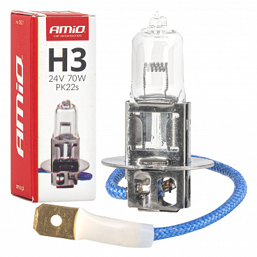 Halogénová žiarovka H3 24V 70W PK22s Halogénová žiarovka H3 24V 70W PK22s