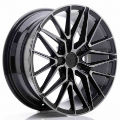 JR Wheels JR38 18x8 ET42 5x112 Čierne kartáčované s tónovaným povrchom