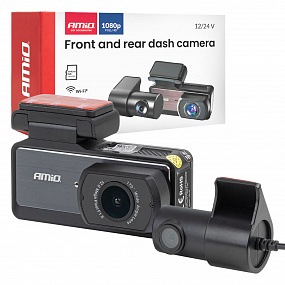 Wideorejestrator samochodowy 1K WLAN 256 GB WIFI Full HD AMIO-04799