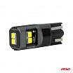 LED žiarovky CANBUS W5W T10 2020 6SMD biele 12V 24V AMIO-05010