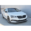 Spoiler pod predný nárazník Ver.3 pre Škoda Superb Mk3, Maxton Design (čierny lesklý plast ABS)