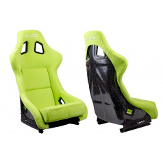 Športové sedadlo SLIDE KS2 Premium Light Green velur