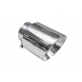 Koncovka tlmiča 114mm vstup 76mm Leštená