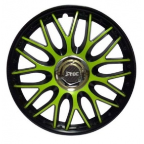 Kryty kolies ORDEN green black 13-16" (sada 4 ks)
