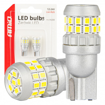 LED žiarovky CANBUS T10 W5W 30SMD 2016 Biela 12V 24V LED žiarovky CANBUS T10 W5W 30SMD 2016 Biela 12V 24V