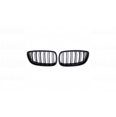 Mriežka BMW 3 E92 E93 dvojité rebro Matt Black