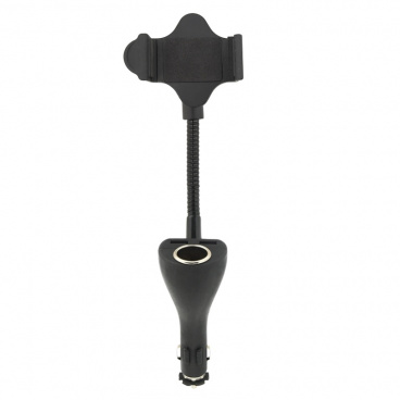 Držiak telefónu Spring do zásuvky - 20cm 2xUSB Držiak telefónu Spring do zásuvky - 20cm 2xUSB