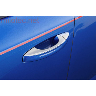 Kryty kľučiek z ušľachtilej ocele, Octavia III., Superb III., Fabia III., Kodiaq, Karoq, Scala, Kamiq