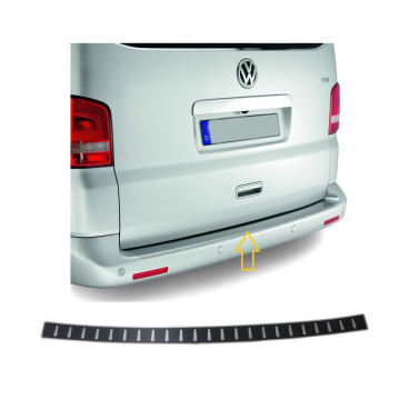 Nerez karbón kryt hrany zadného nárazníka Omtec VW Transporter T5, T6 Nerez karbón kryt hrany zadného nárazníka Omtec VW Transporter T5, T6