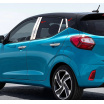 Nerez kryty okenných stĺpikov Hyundai i20 2020-23