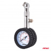 Analógový tlakomer manometer s otočnou hlavicou a resetovacím ventilom AMIO-04469