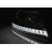 Škoda Octavia 2009-12 predné číre svetlá Daylight chrome (LPSK22)