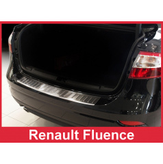 Nerez kryt- ochrana prahu zadného nárazníka Renault Fluence 2013-16