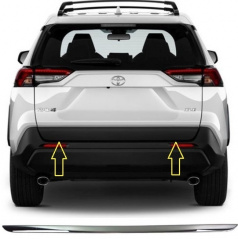 Nerez leštený kryt hrany kufra Toyota RAV4 2018-2023