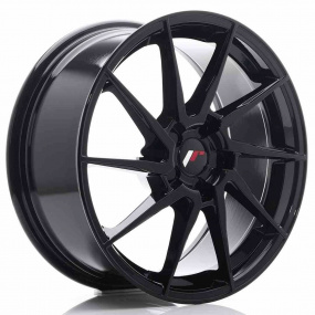 JR Wheels JR36 18x8 ET35-52 5H BLANK Gloss Black