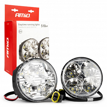 Svetlá denného svietenia DRL 510HP 70 mm 2x4 SMD LED