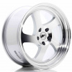 JR Wheels JR15 18x8,5 ET40 5x112 Obrábané strieborné