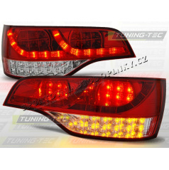 Audi Q7 2006-09 zadné LED lampy red white (LDAU57)