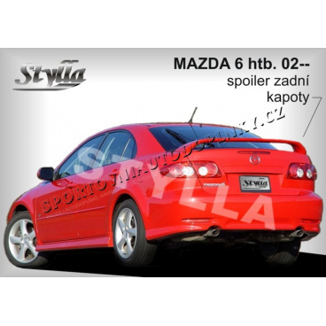 MAZDA 6 htb 02+ spoiler zad. kapoty MAZDA 6 htb 02+ spoiler zad. kapoty
