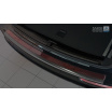 Carbón kryt- čierna ochrana prahu zadného nárazníka Audi Q5 2006+