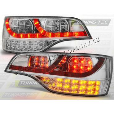 Audi Q7 2006-09 zadné LED lampy chróme (LDAU56) Audi Q7 2006-09 zadné LED lampy chróme (LDAU56)