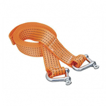 Lano ťažné popruh - 4000kg, 4m s D-koncovkami Lano ťažné popruh - 4000kg, 4m s D-koncovkami
