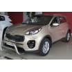 Nerez kryt-ochrana prahu zadného nárazníka Kia Sportage IV 2016+