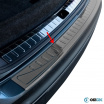 Nerez kryt zadného nárazníka Omtec VW Tiguan II 2016+ tmavý chróm
