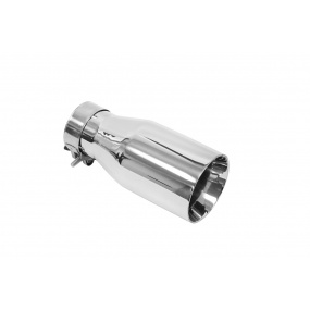 Koncovka tlmiča 76mm vstup 51mm Leštená
