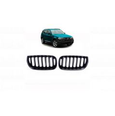Gril BMW X3 E83 jednotlivé rebro Matná čierna