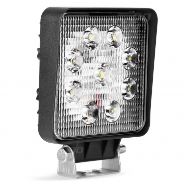 Svetlo pracovné hranaté 9 LED 110x110 m 35W FLAT 9-36V Svetlo pracovné hranaté 9 LED 110x110 m 35W FLAT 9-36V