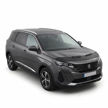 Čierny ochranný návlek na prednú časť kapoty Peugeot 5008 2017–2024